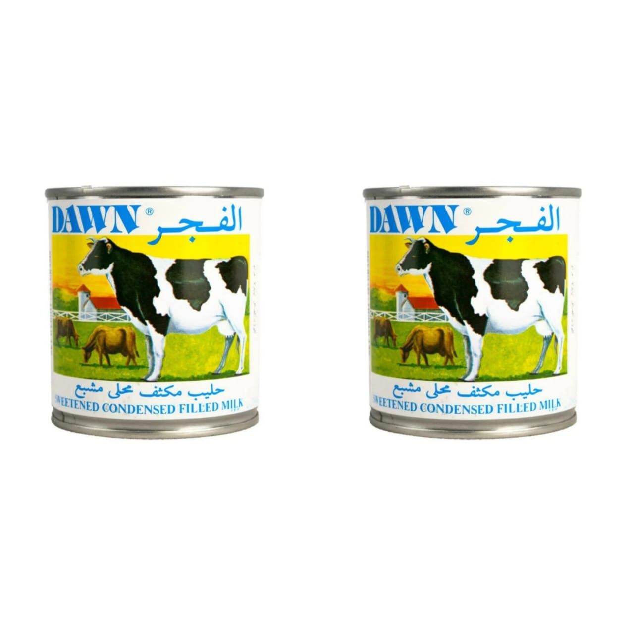 دسر شیر عسل تغلیظ شده الفجر - 390 گرم بسته 2 عددی
