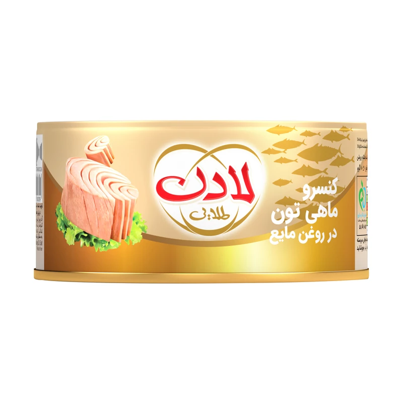 کنسرو ماهی تون در روغن مایع لادن - 180 گرم کارتن 24 عددی
