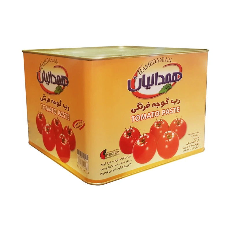 کنسرو رب گوجه فرنگی همدانیان - 9 کیلوگرم 5 عددی