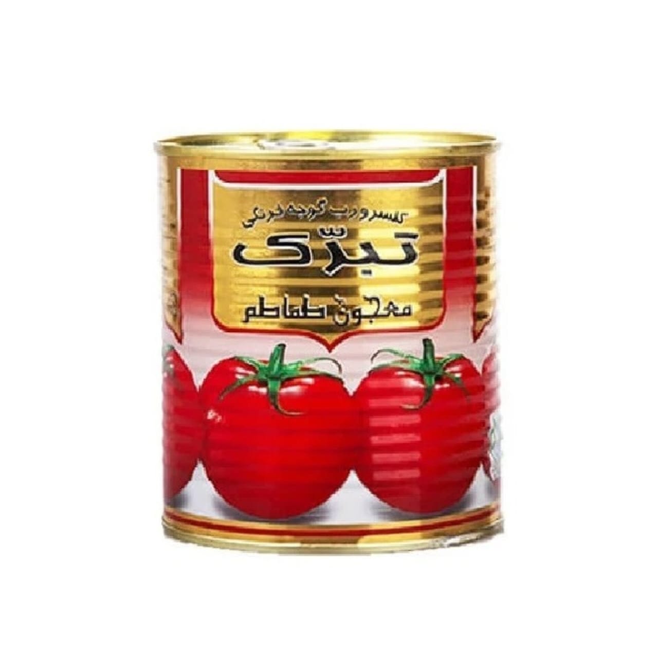 کنسرو رب گوجه فرنگی تبرک - 800 گرم کارتن 12 عددی