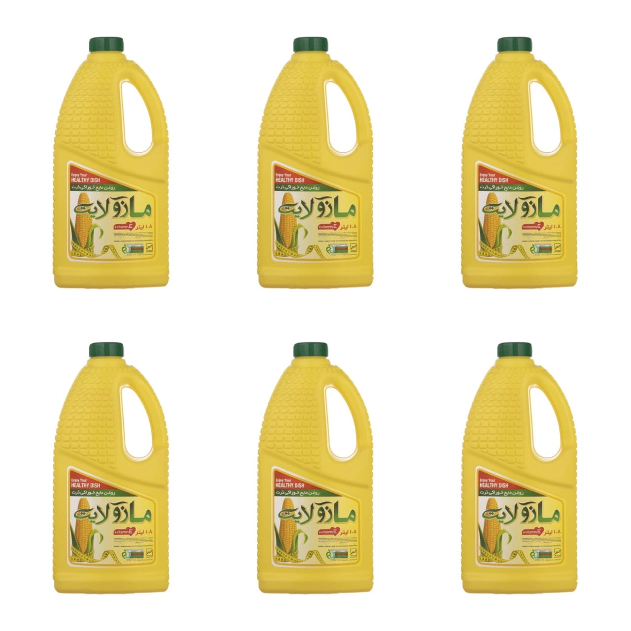 روغن ذرت مازولایت - 1.8 لیتر کارتن 6 عددی
