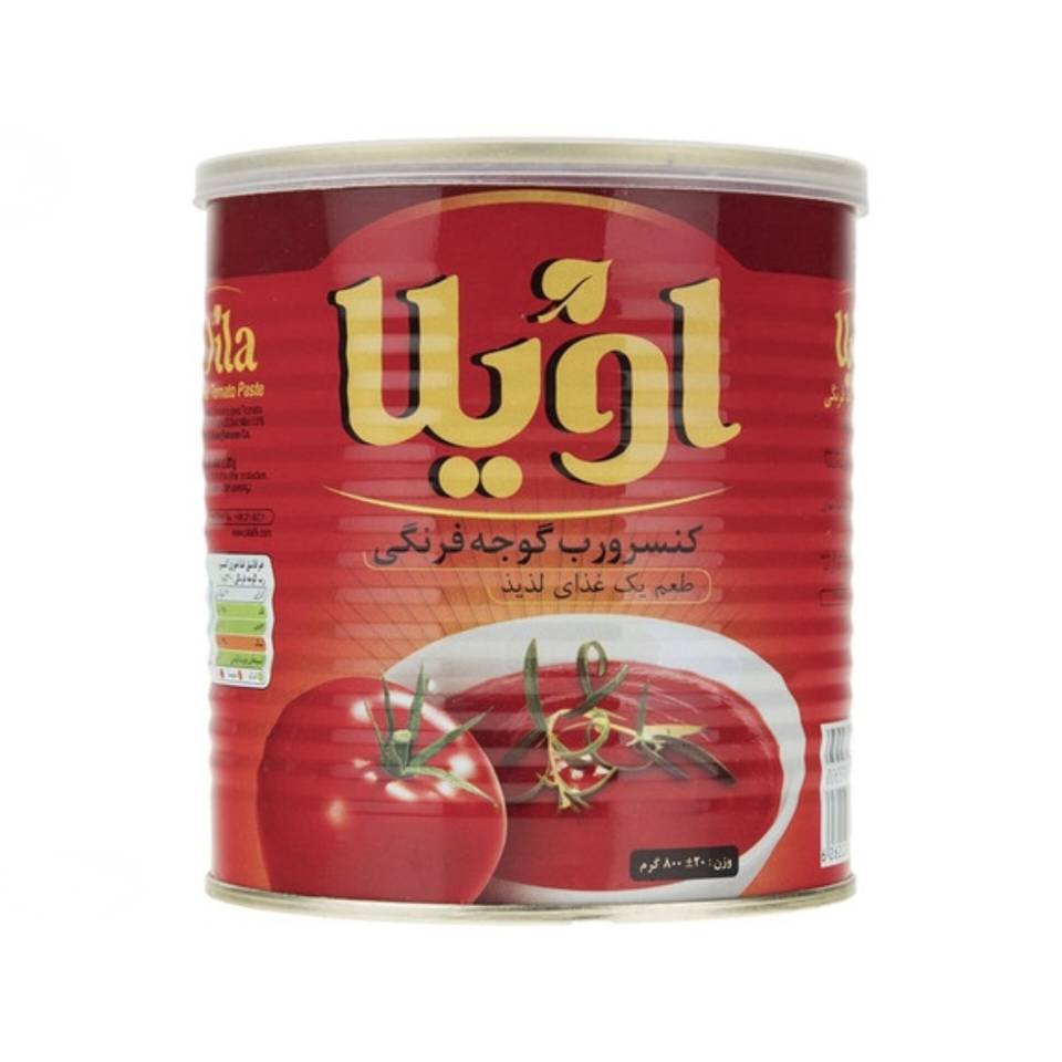 کنسرو رب گوجه فرنگی اویلا - 800 گرم