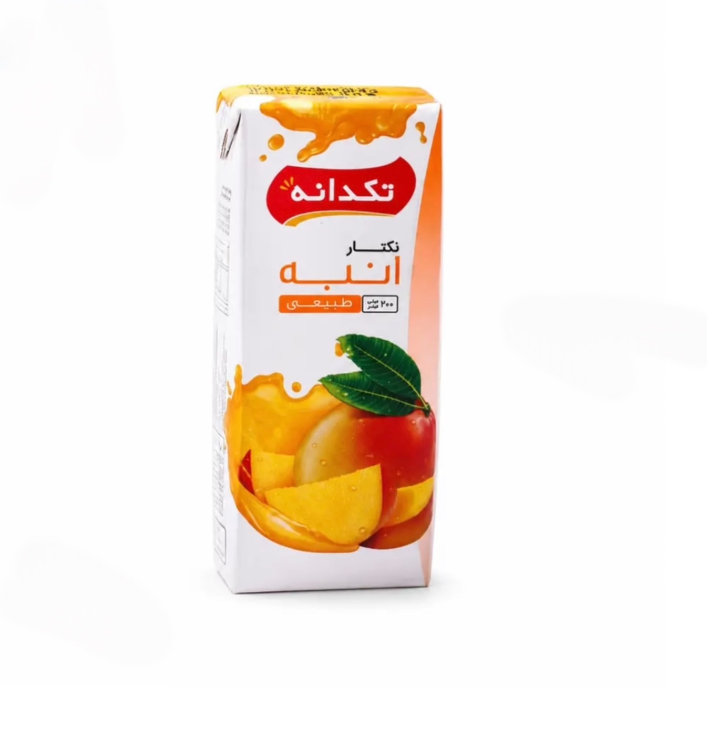 آبمیوه انبه تکدانه 200 میل - 36 عددی