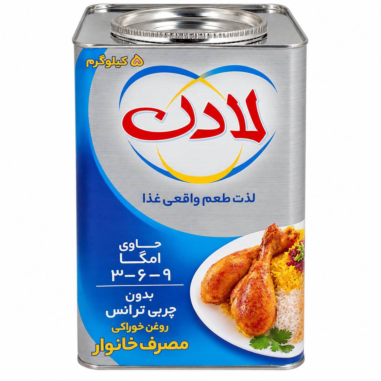 روغن نیمه جامد لادن - 5 کیلوگرم