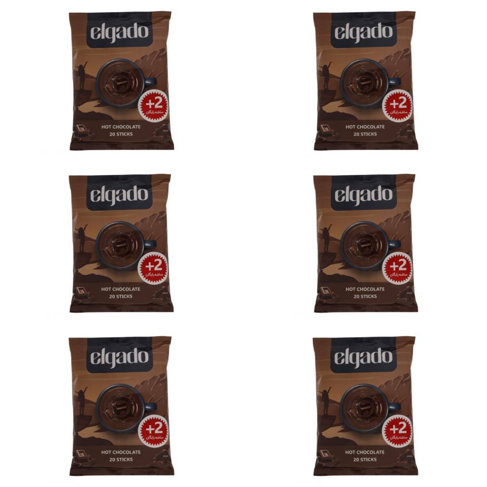 هات چاکلت الگادو - 30 گرم بسته 20 عددی