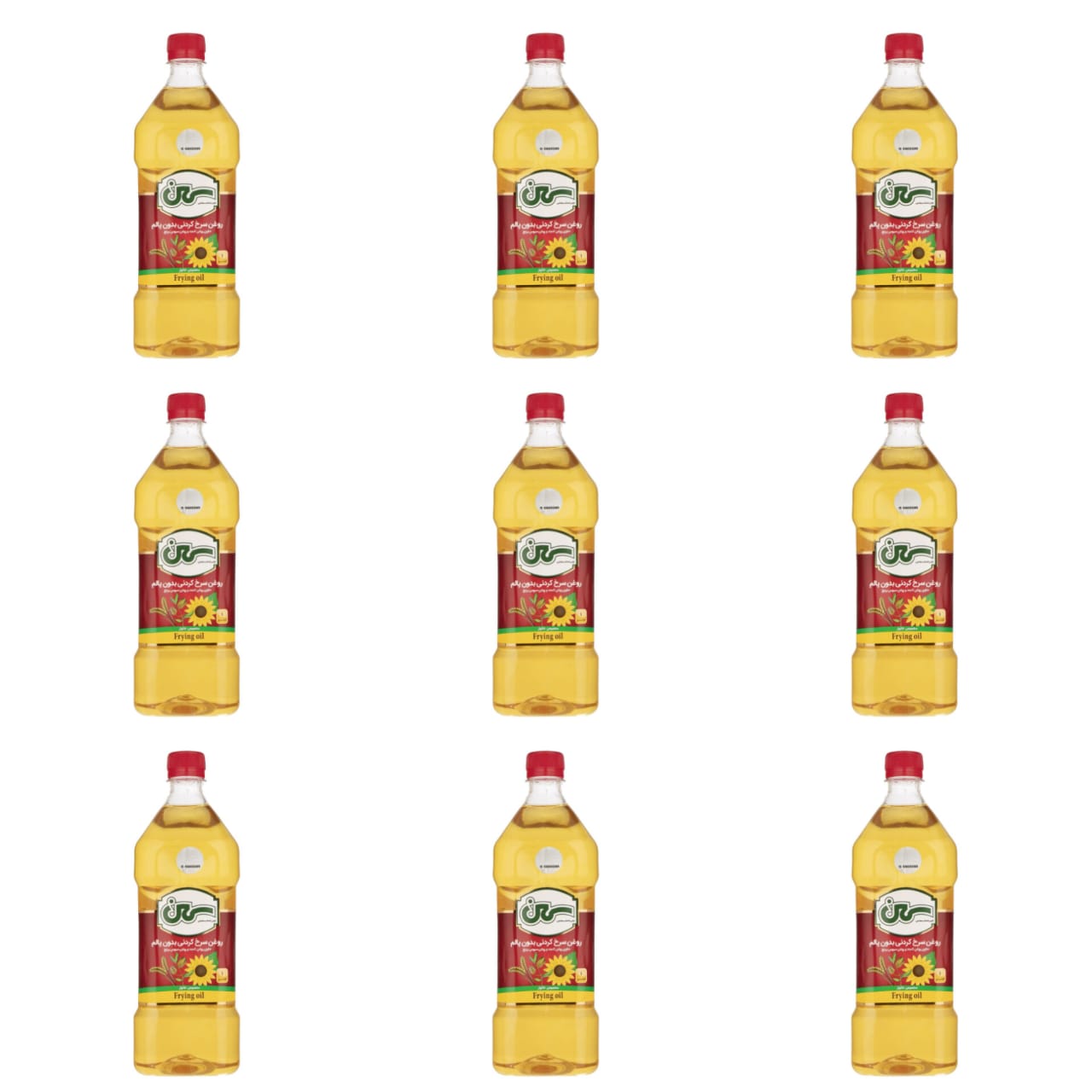 روغن سرخ کردنی سمن - 1 لیتر کارتن 9 عددی