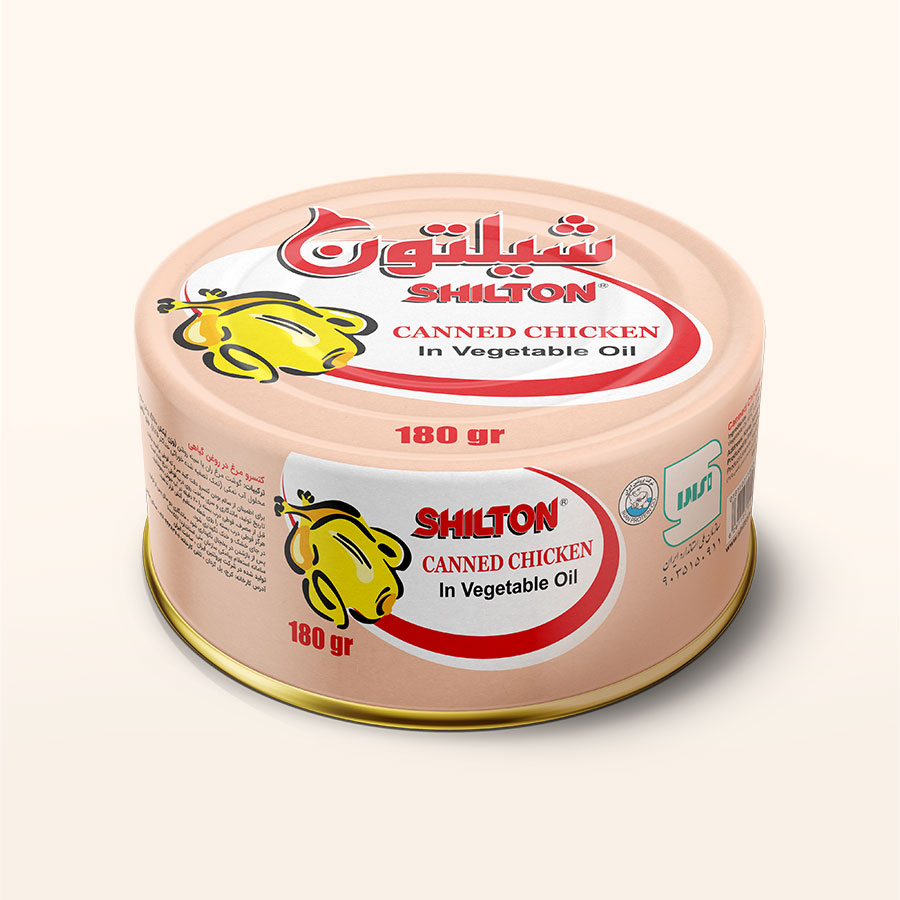 کنسرو مرغ در روغن گیاهی شیلتون 180 گرم