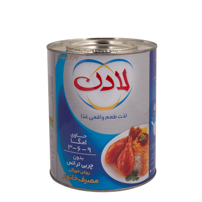 روغن نیمه جامد لادن - 2.7 کیلوگرم کارتن 6 عددی