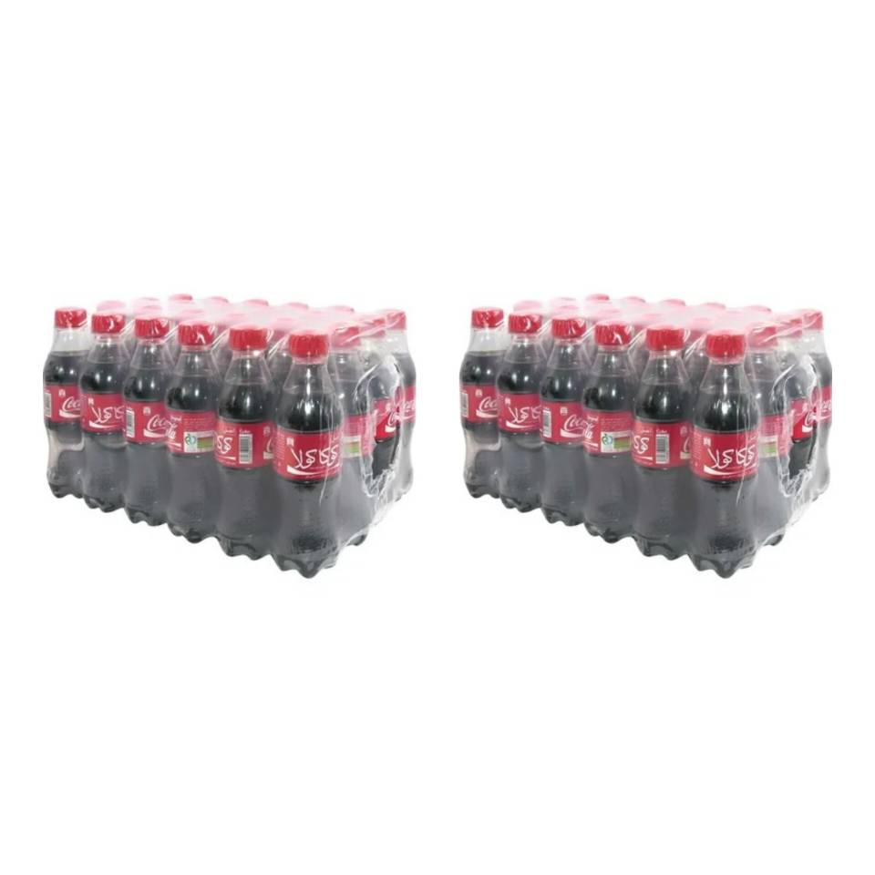 نوشابه گازدار  کوکاکولا پت - 300 میلی لیتر 24 عددی