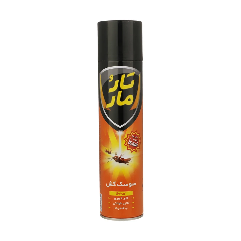 اسپری سوسک کش تارو مار مدل بی بو - 400 میلی لیتر کارتن 12 عددی
