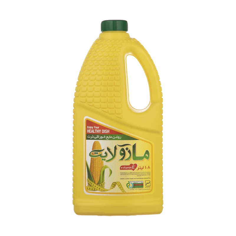 روغن ذرت مازولایت - 1.8 لیتر کارتن 6 عددی