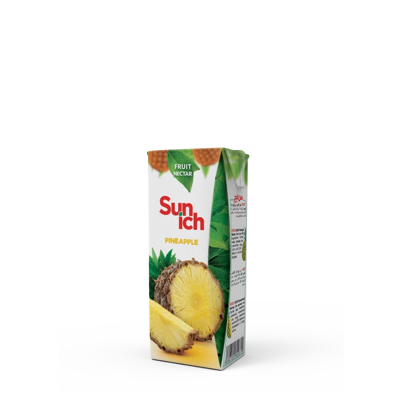 آبمیوه پاکتی آناناس سن ایچ - 200 میلی لیتر 36 عددی