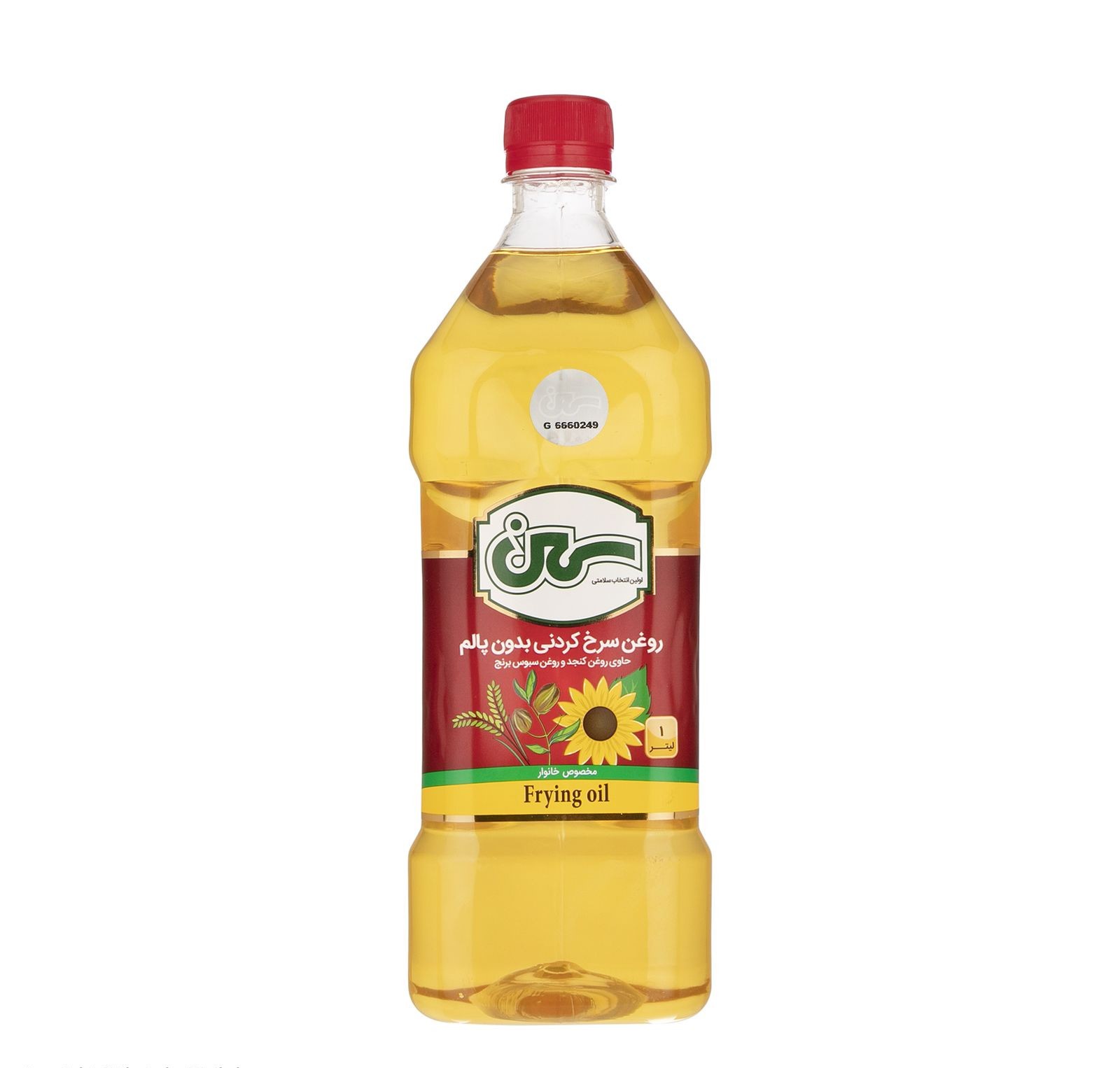 روغن سرخ کردنی سمن - 1 لیتر کارتن 9 عددی