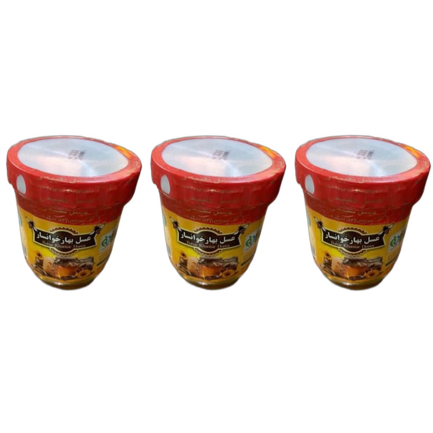 عسل شیشه گل بهار خوانسار - 1 کیلوگرم