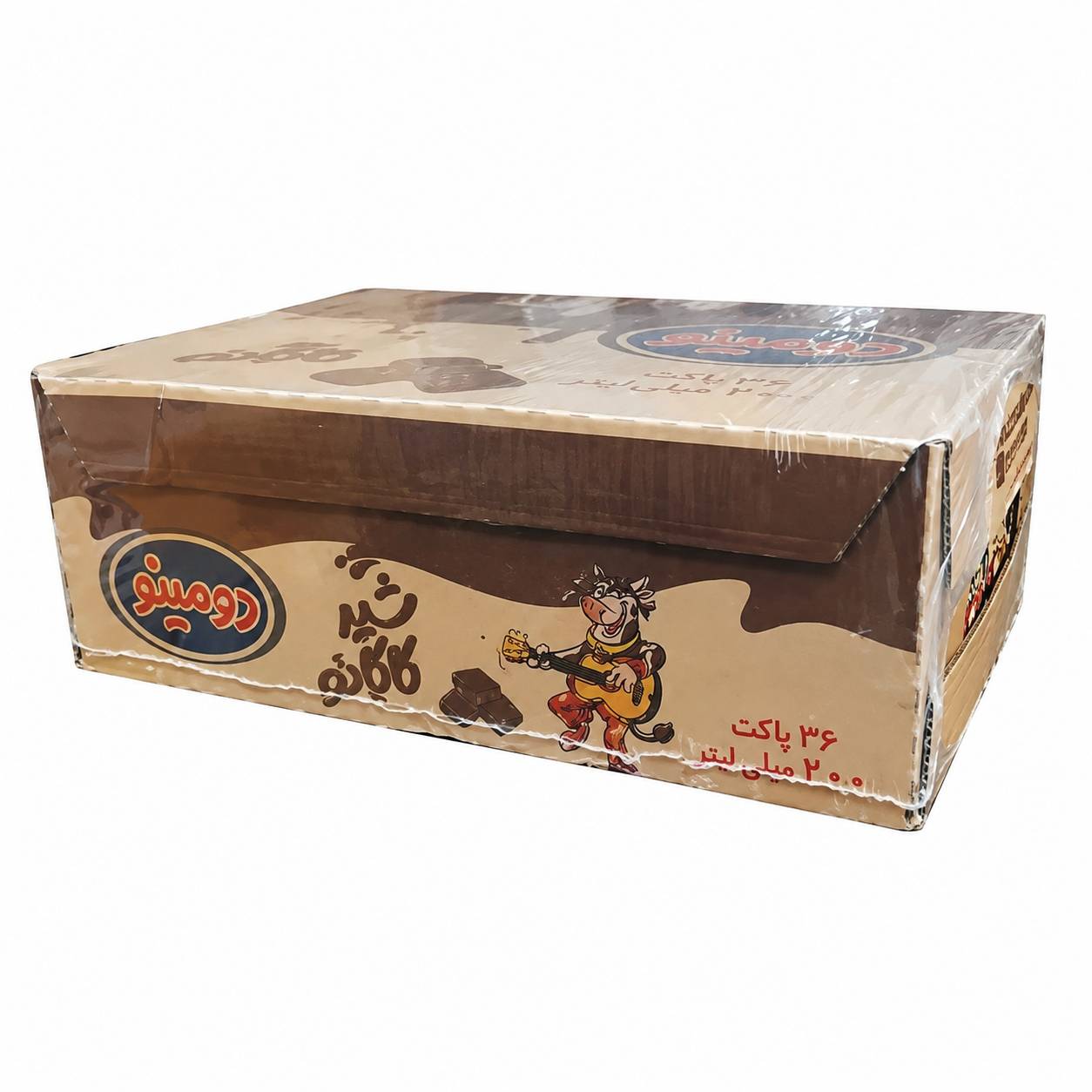 شیر کاکائو دومینو - 200 میلی لیتر بسته 36 عددی