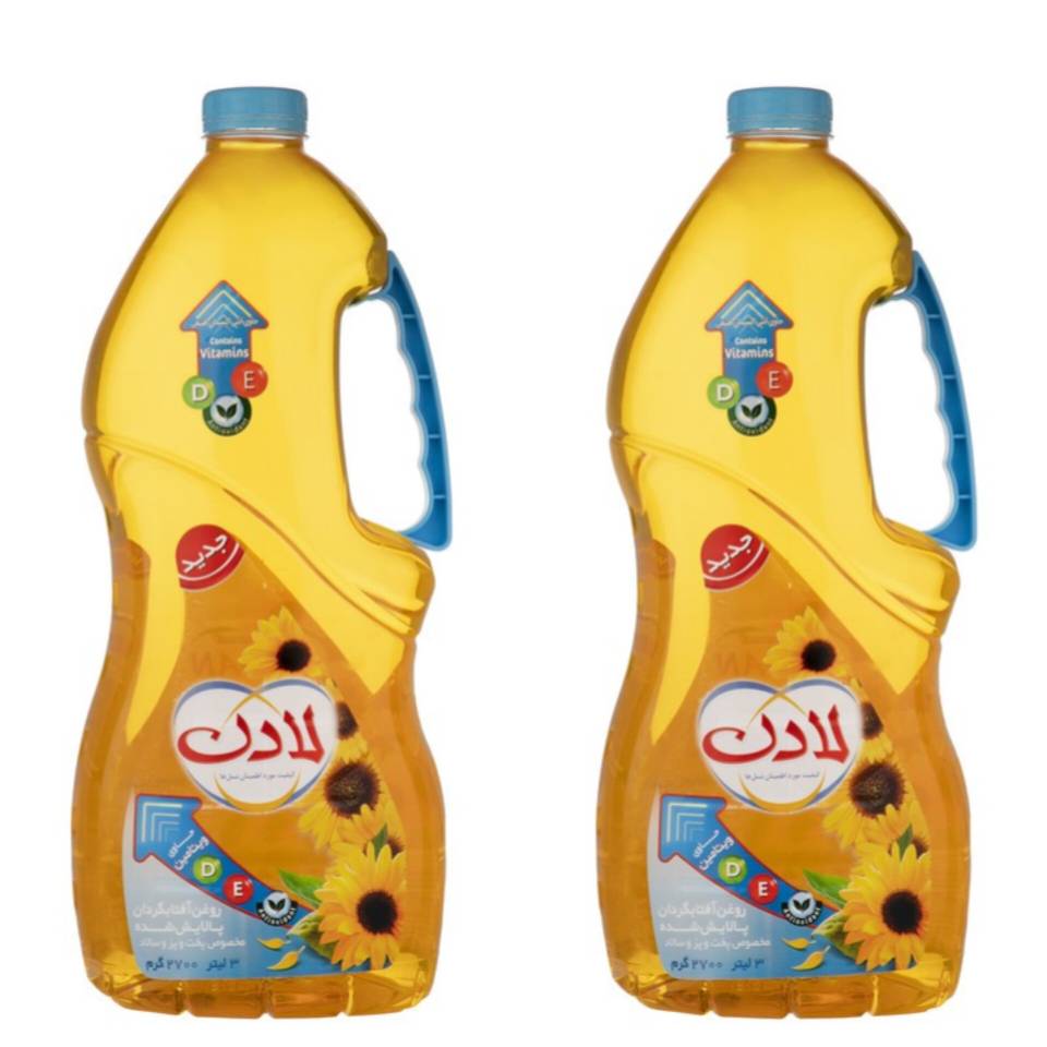 روغن مایع آفتابگردان ویتامینه لادن - 3