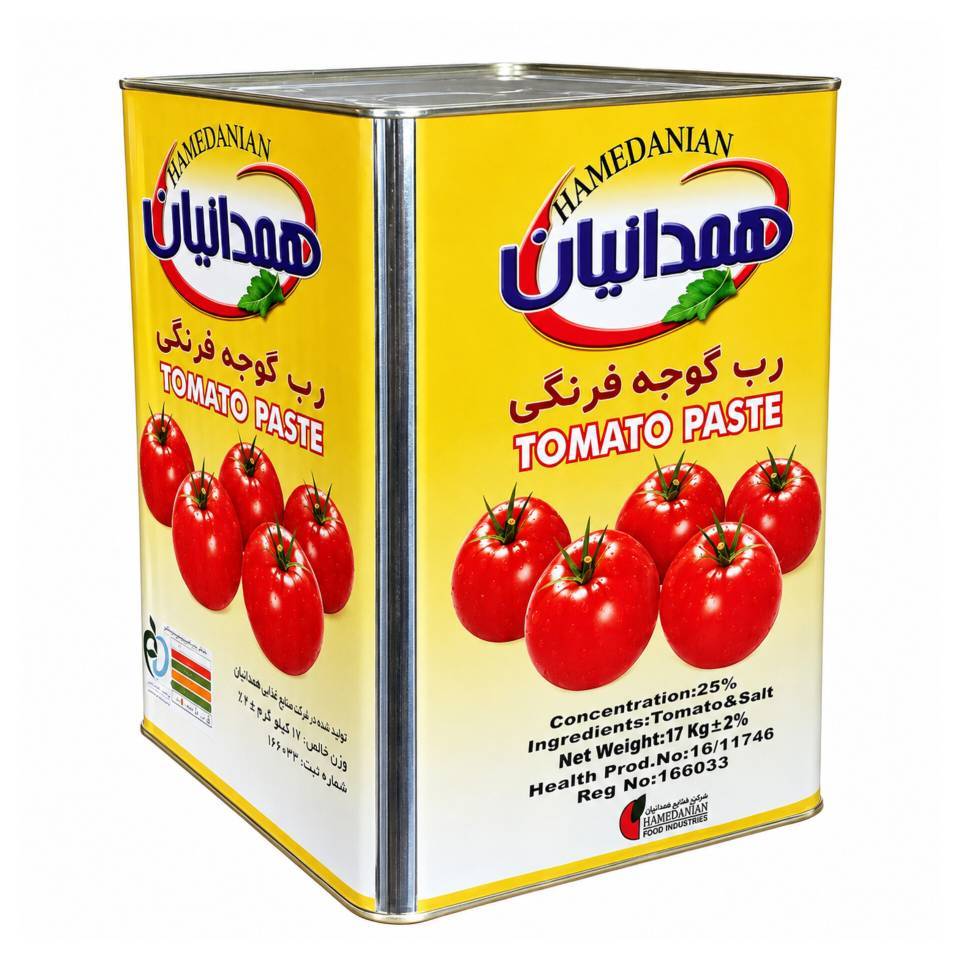 کنسرو رب گوجه فرنگی همدانیان - 17 کیلوگرم