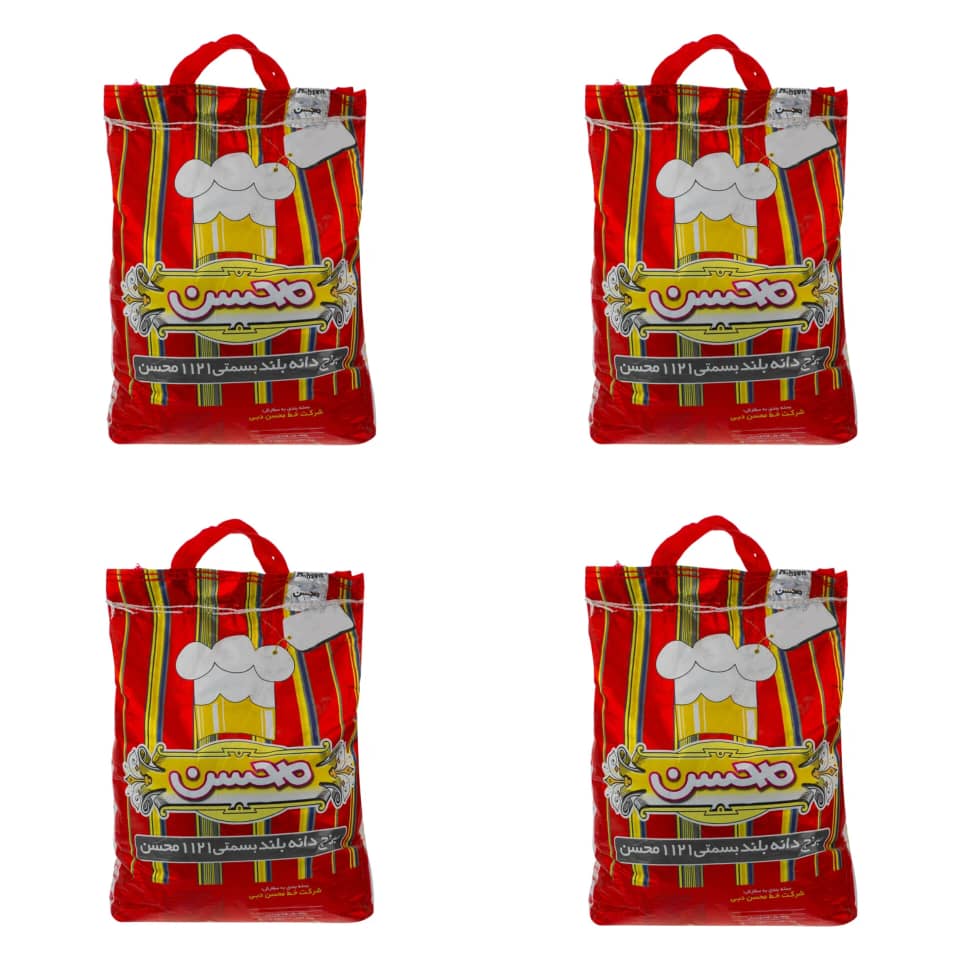 برنج هندی دانه بلند محسن - 40 کیلوگرم