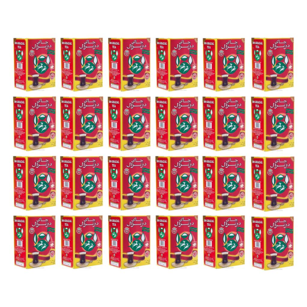 چای سیاه ساده شکسته دو غزال - 500 گرمی