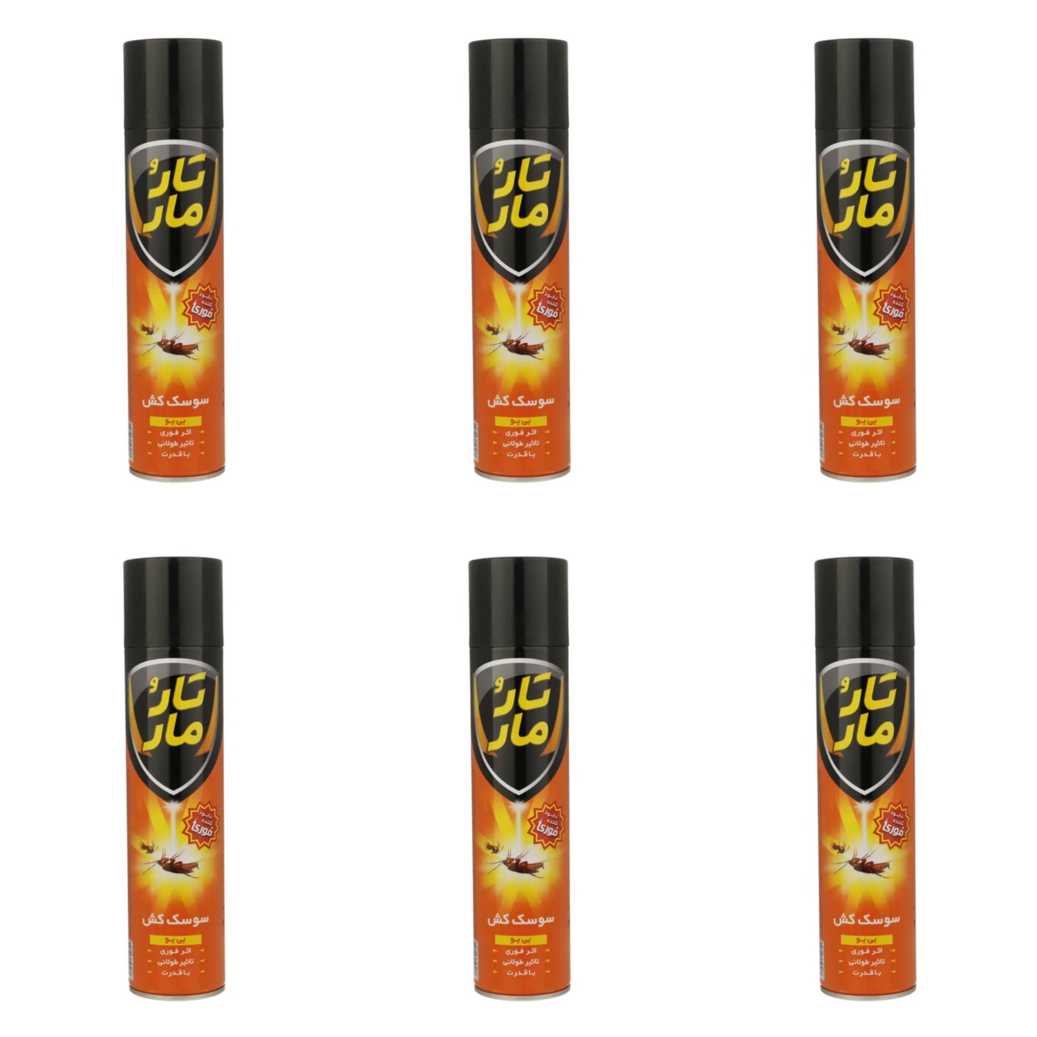 اسپری سوسک کش تارو مار مدل بی بو - 400 میلی لیتر