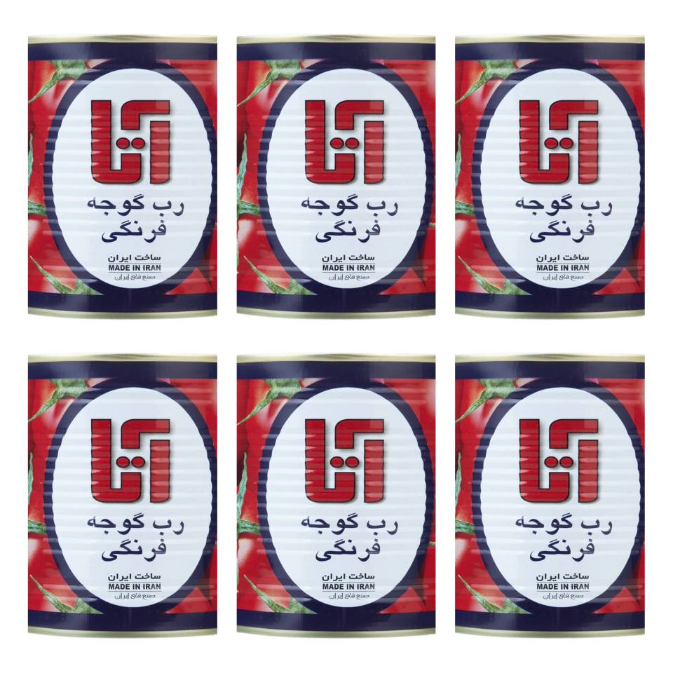 کنسرو رب گوجه فرنگی آتا