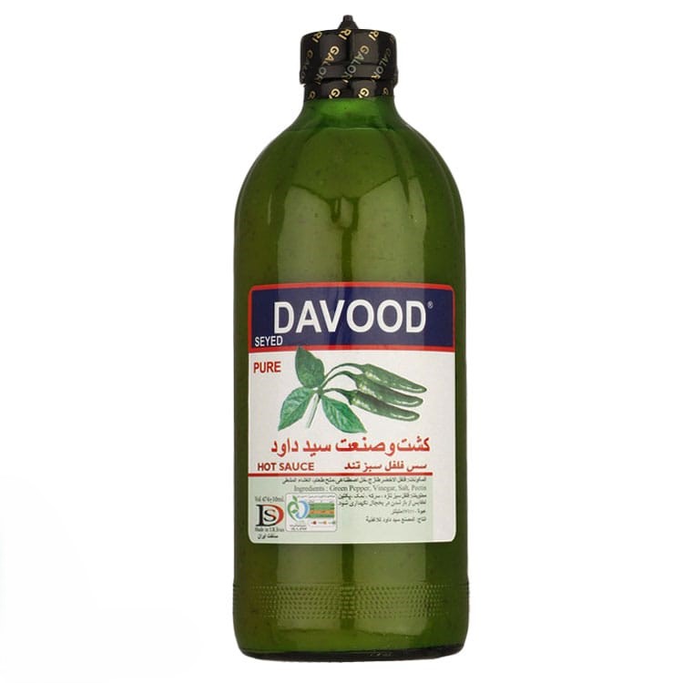 سس سید داوود در 3 طعم - 500 گرم کارتن 12 عددی