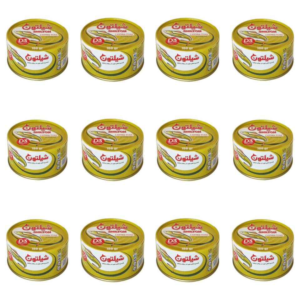 کنسرو ماهی تون در روغن زیتون شیلتون