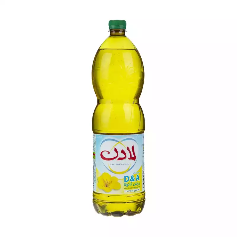 روغن کانولا (کلزا) لادن حاوی ویتامین دی و ای - 1.5 لیتر