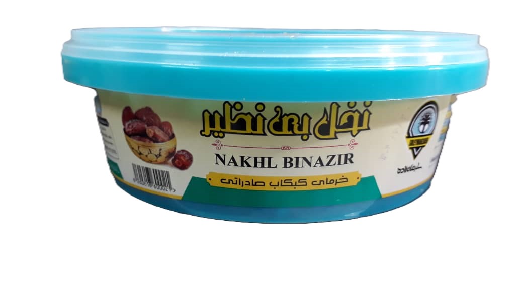 خرما کبکاب (ظرفی) نخل بی نظیر - 900 گرم