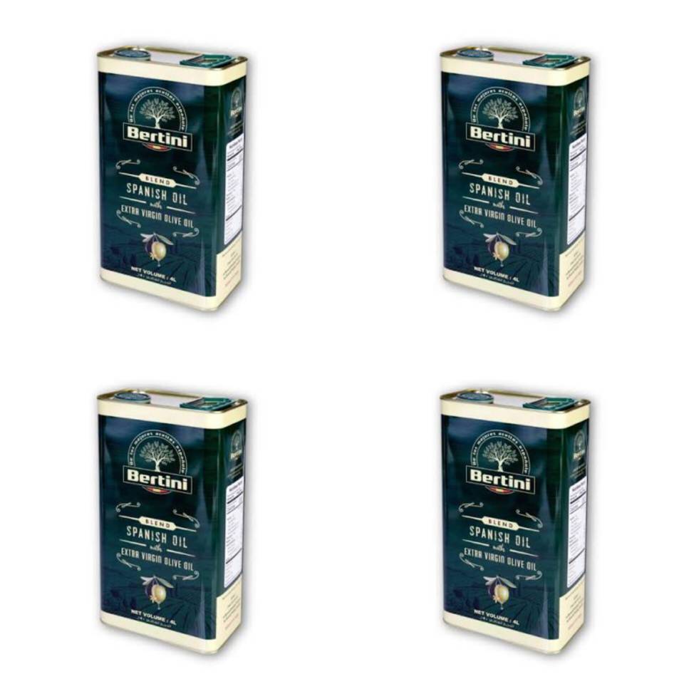 روغن زیتون پالایش شده برتینی - 4 لیتری