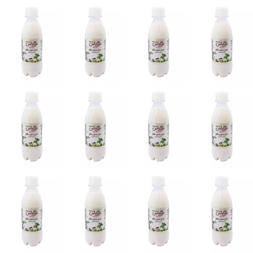 دوغ بدون گاز نعناع و کاکوتی می ماس - 250 میلی لیتر 12 عددی