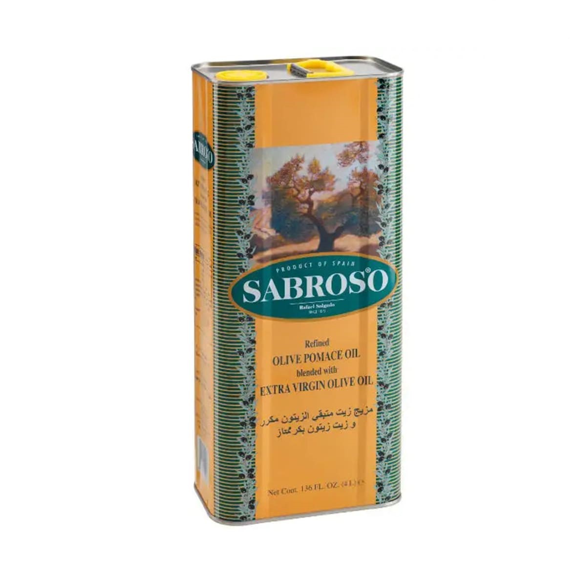  روغن زیتون فرابکر اکسترا سابروسو اصل اسپانیا - ۴ لیتر 3 حلب