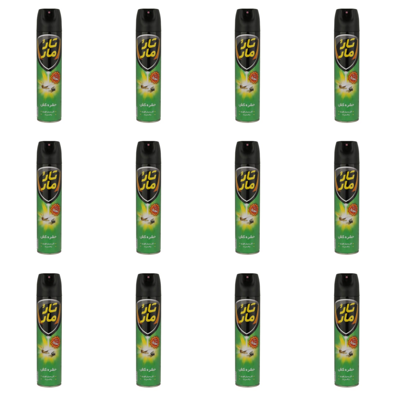 اسپری حشره کش تارو مار - 400 میلی لیتر کارتن 12 عددی