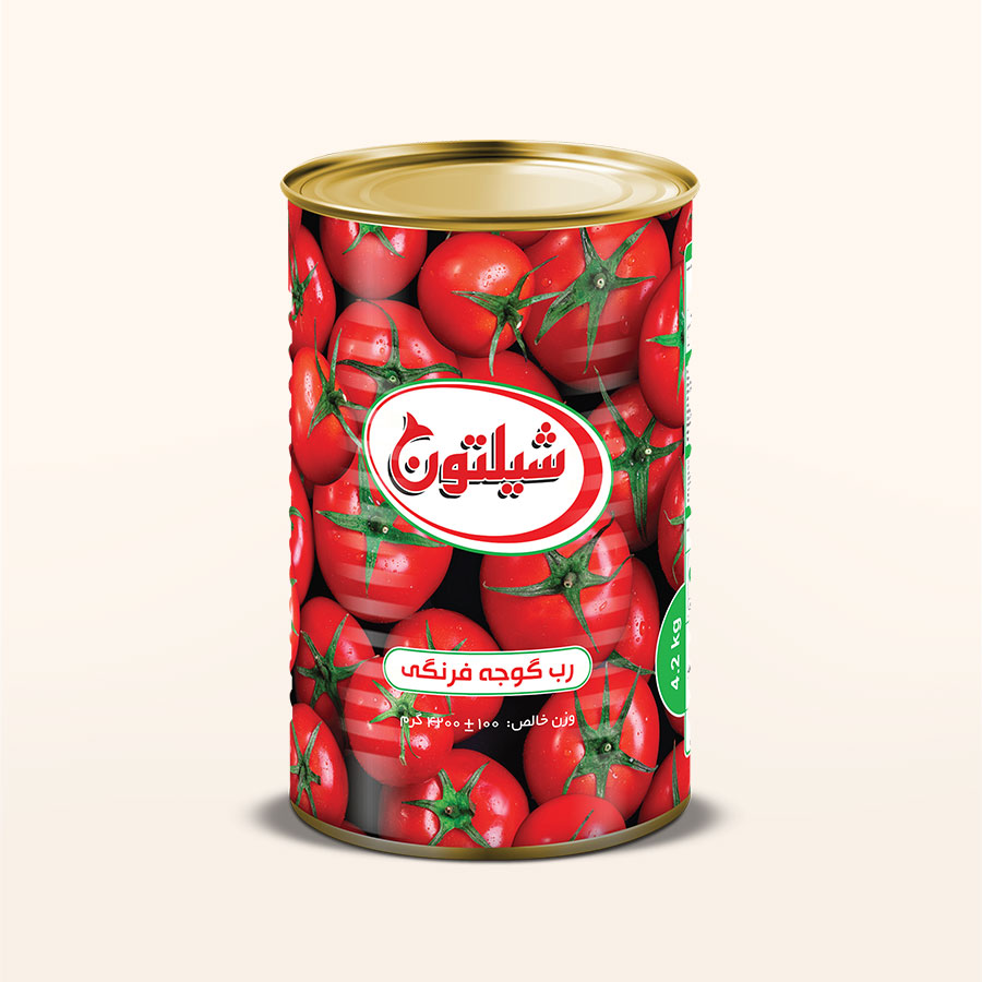 کنسرو رب گوجه فرنگی شیلتون - 4.5 کیلوگرم 4 حلب