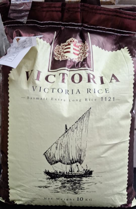 برنج هندی دانه بلند باسماتی 1121 ویکتوریا - 10 کیلوگرم