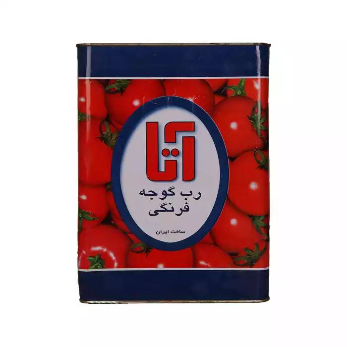 کنسرو رب گوجه فرنگی آتا - 17 کیلوگرم 5 حلب