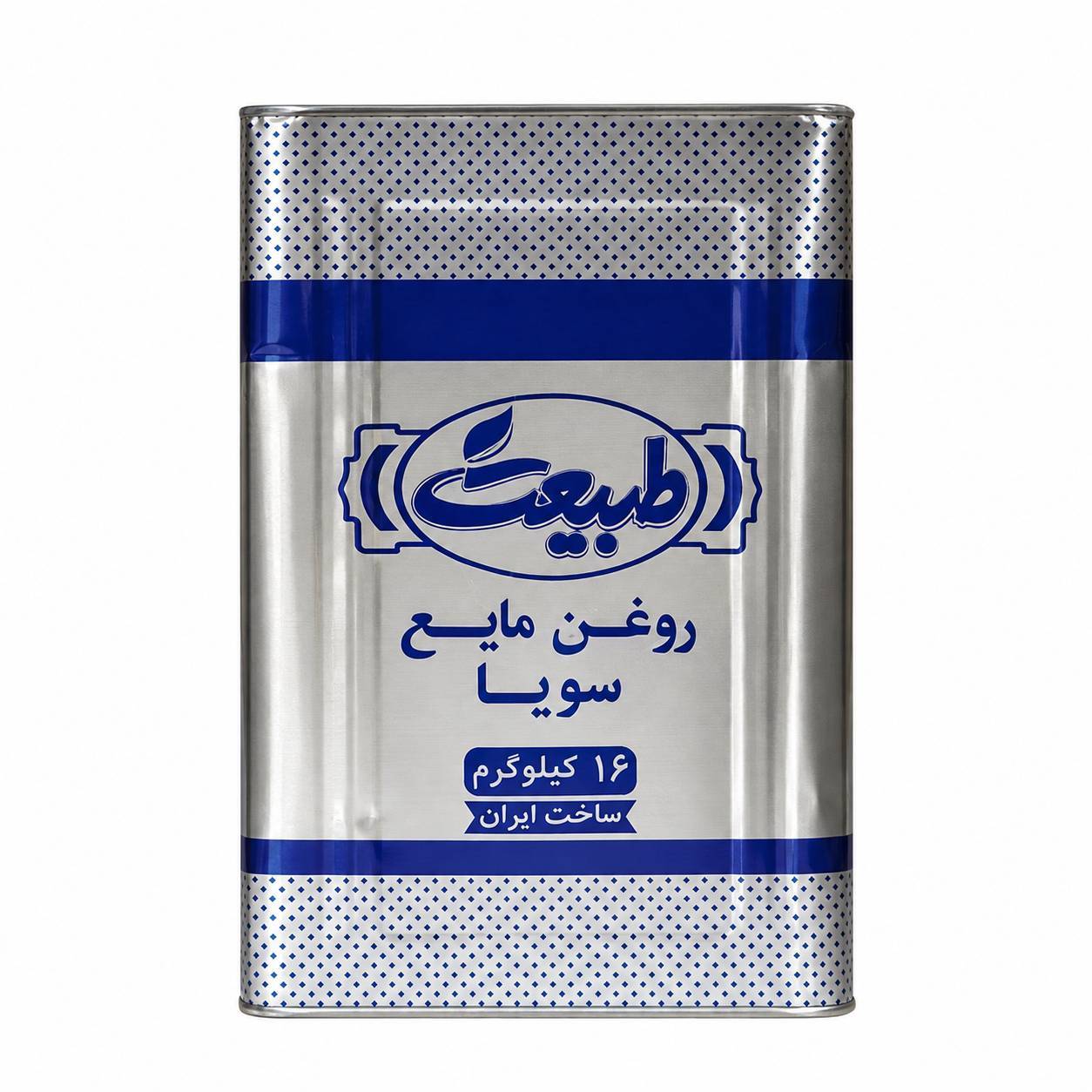 روغن مایع سویا طبیعت - 16 کیلوگرم