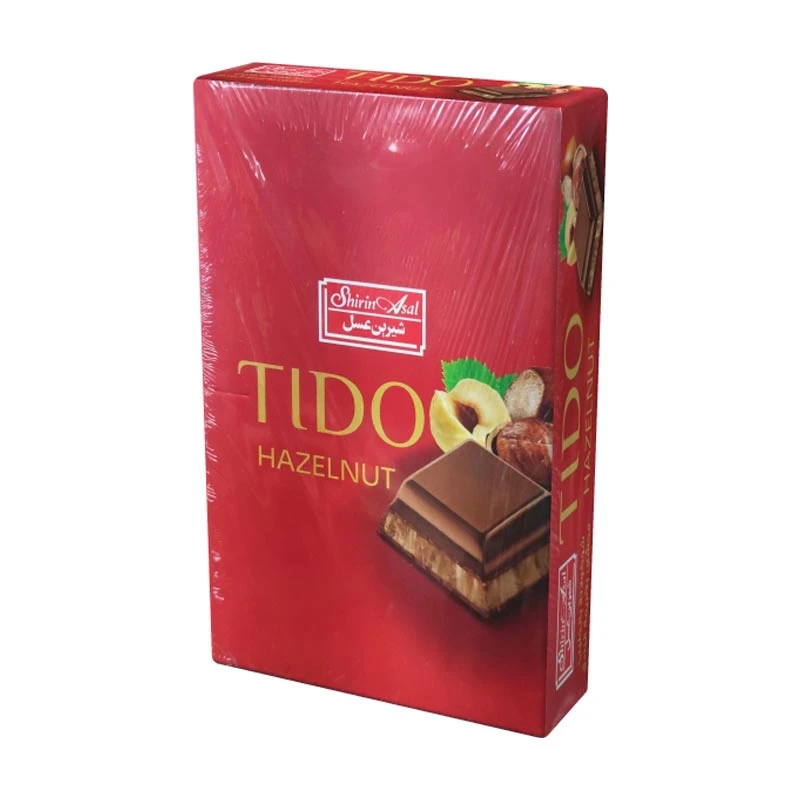 شکلات فندقی تیدو شیرین عسل - 7 گرم بسته 50 عددی