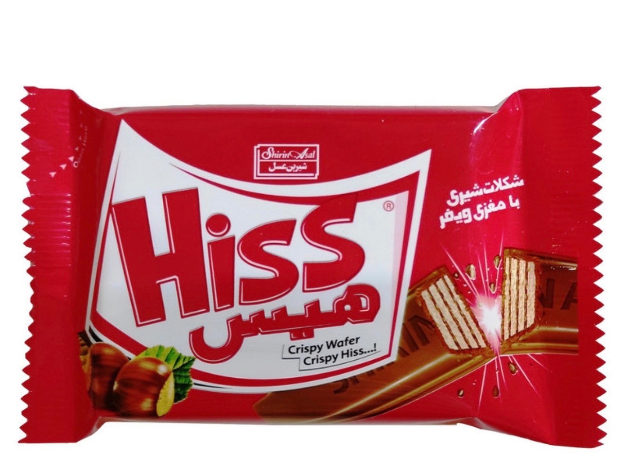 ویفر کاکائو هیس شیرین عسل بزرگ - 42 گرمی - 24 عددی