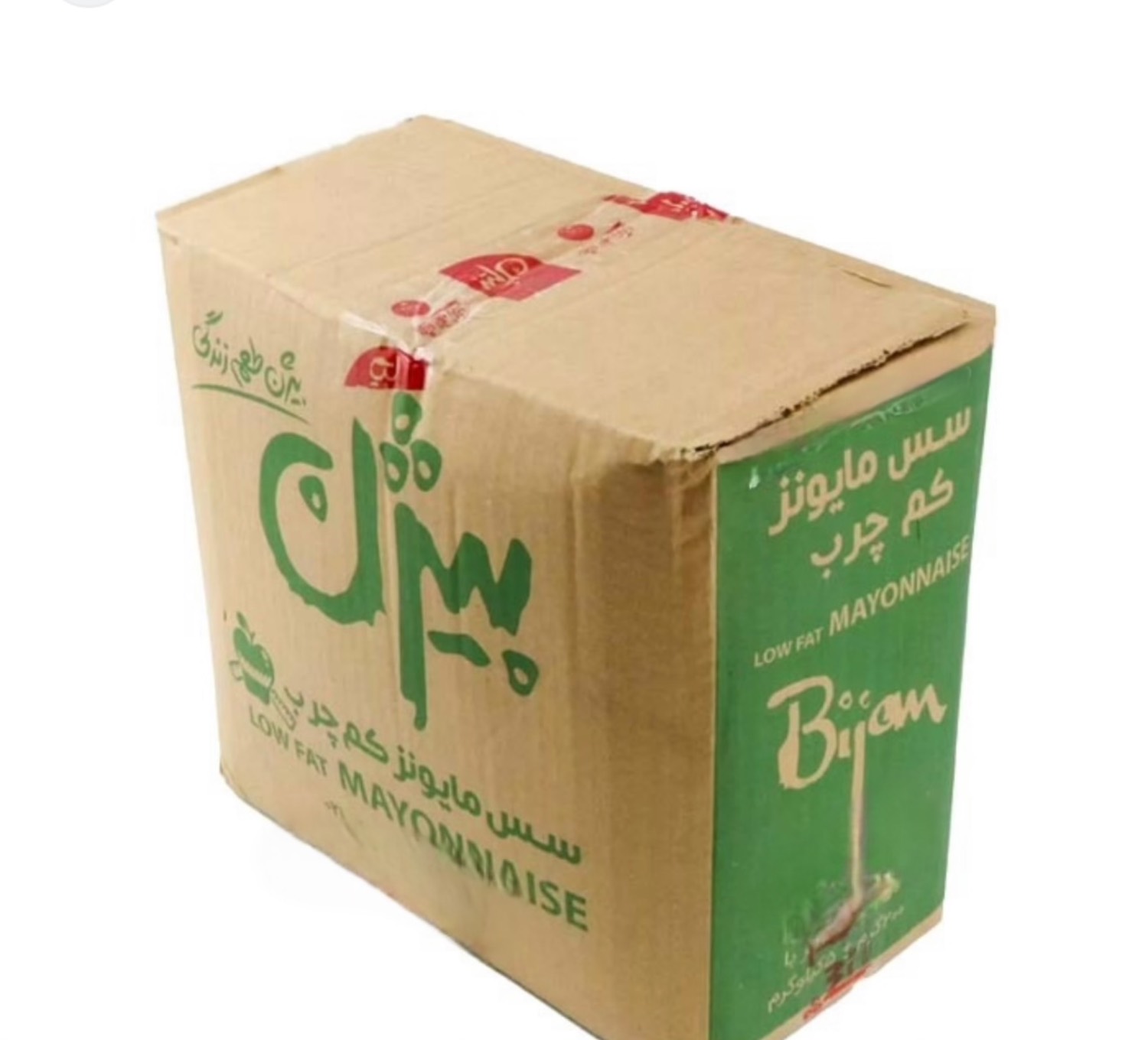سس مایونز کم چرب تک نفره بیژن -  20 گرم کارتن 250 عددی