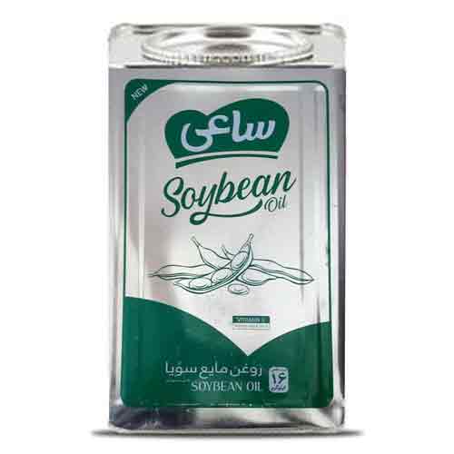 روغن مایع سویا ساعی - 16 کیلوگرم