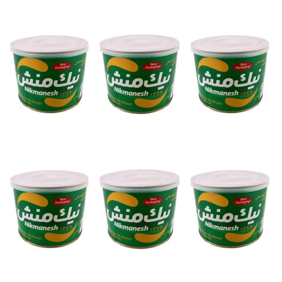 روغن حیوانی کرمانشاهی مخصوص نیک منش(گوسفندی) (سبز) - 450 گرمی