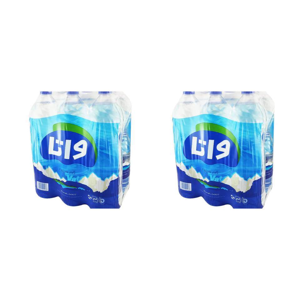 آب معدنی واتا - 1.5 لیتر 6 عددی