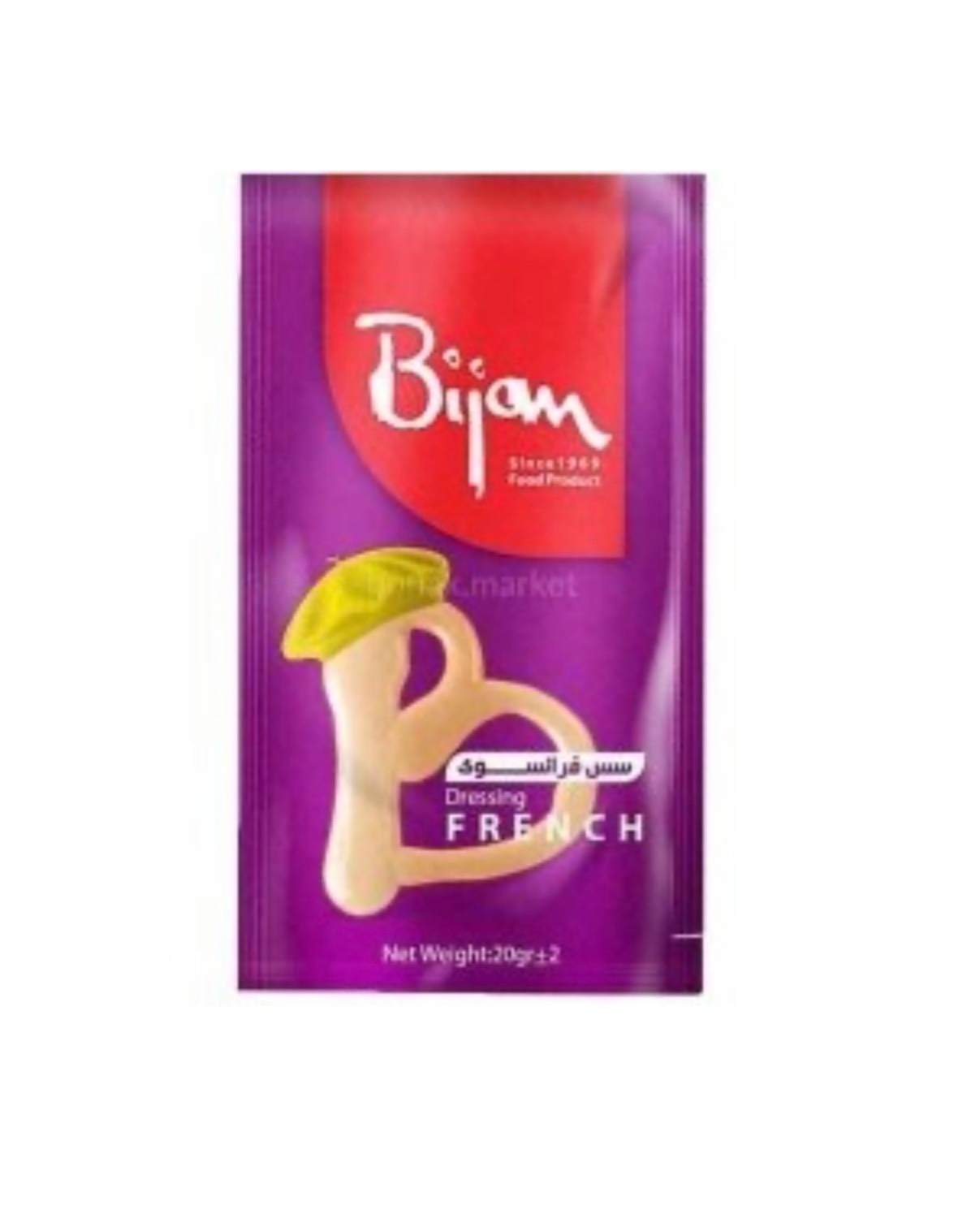 سس  فرانسوی تک نفره بیژن -  250 عددی