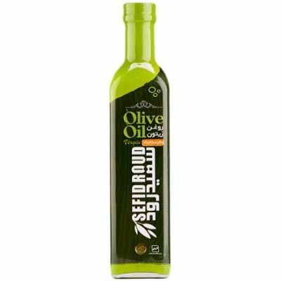 روغن زیتون فرابکر سفیدرود - 500 سی سی کارتن 12 عددی