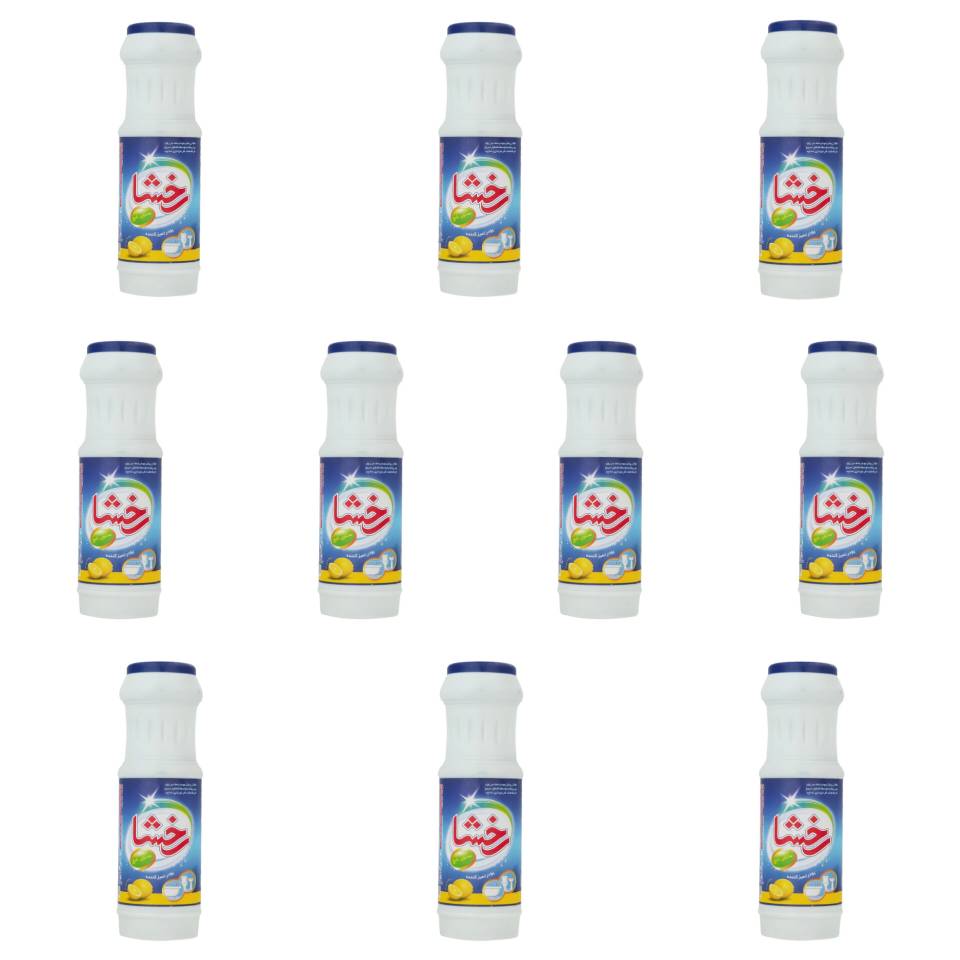 پودر تمیزکننده سطوح رخشا مدل لیمو - 500 گرم