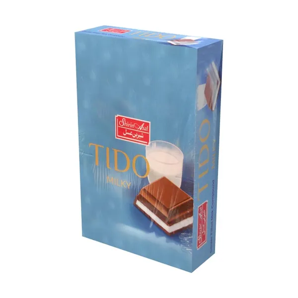 شکلات شیری تیدو شیرین عسل - 7 گرم بسته 50 عددی