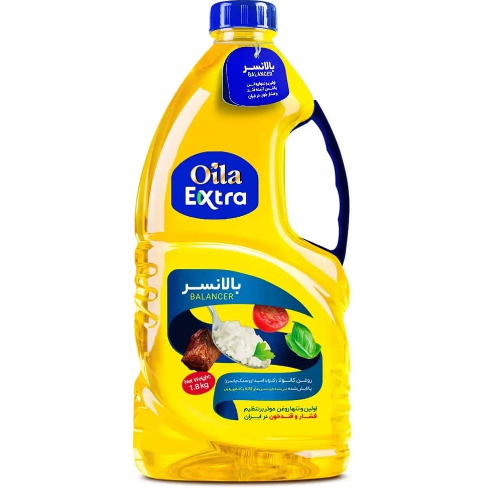 روغن کانولا اکسترا بالانسر اویلا - 2 لیتر 6 عددی 10 کارتن
