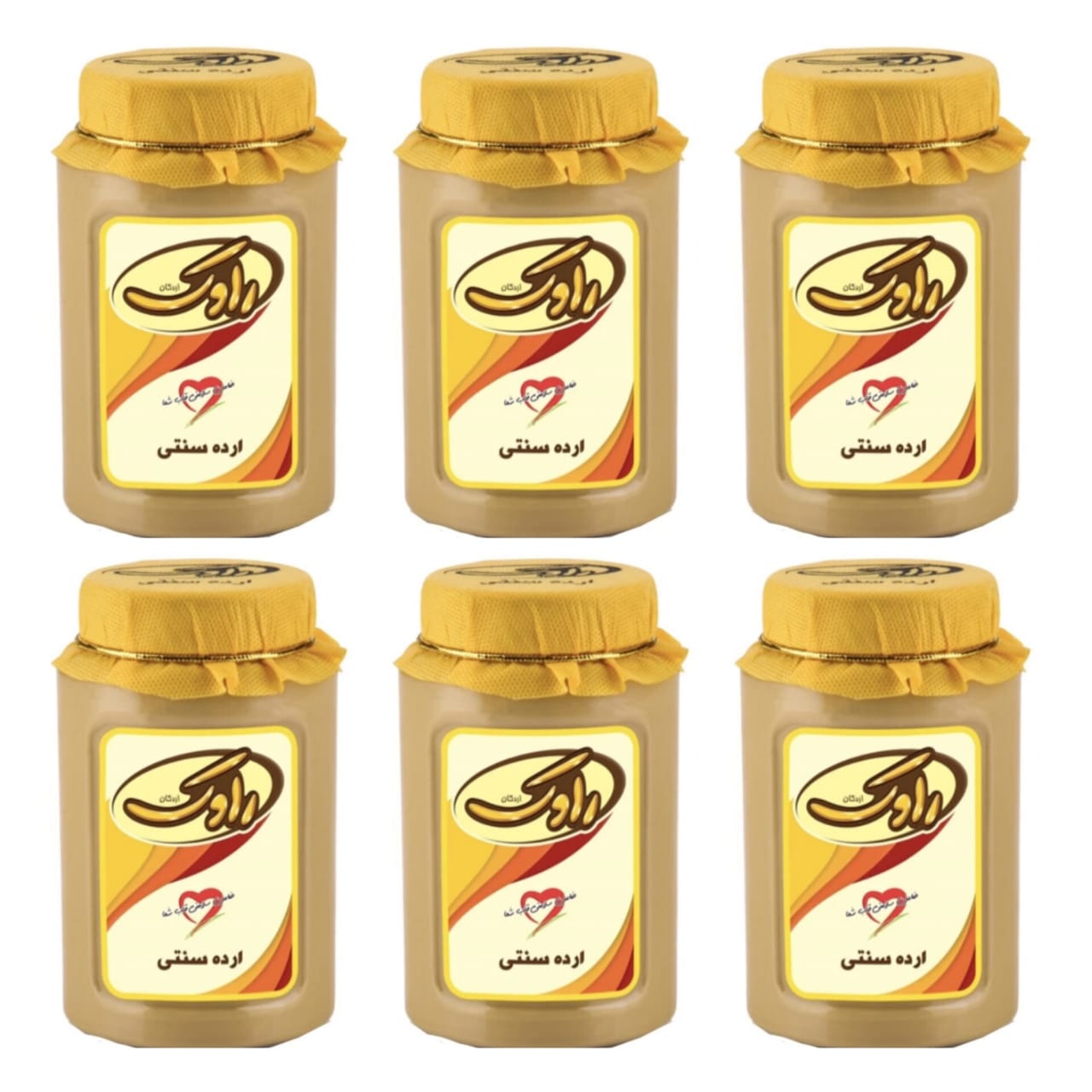 ارده کنجد راوک-700 گرم کارتن 6 عددی