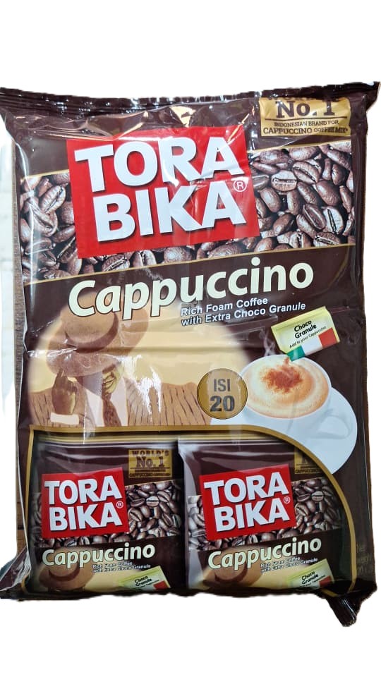 کاپوچینو تورابیکا ایرانی - 25 گرم بسته ۲۰ عددی 